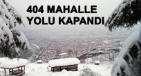 ORDU'DA KAR YAĞIŞI HAYATI OLUMSUZ ETKİLİYOR