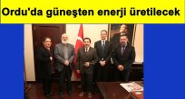 PERŞEMBE'DE GÜNEŞ ENERJİSİ ÜRETİM TESİSİ KURULACAK