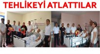 SAĞLIK SEN'DEN YARALI ASKERLERE GEÇMİŞ OLSUN ZİYARETİ