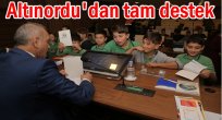 TEKİNTAŞ: SOSYAL PROJELERE DESTEĞİMİZ SÜRECEK