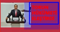 TORUN MECLİSTE SÖZ ALDI
