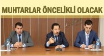 VALİ ULUBEYLİ MUHTARLARLA BULUŞTU