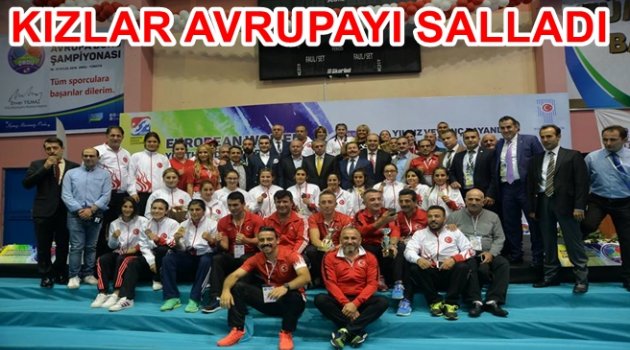 TAKIM HALİNDE AVRUPA İKİNCİSİ OLDUK