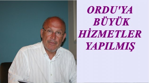 TARANOĞLU: ORDU&#039;YA YAPILAN EN BÜYÜK HİZMET HAVALİMANIDIR