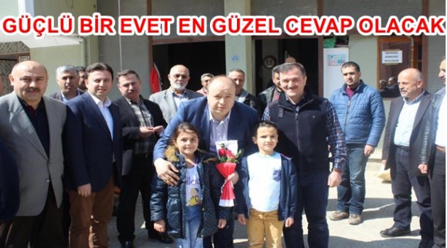 TAŞÇI: BU REFERANDUM TARİHE GECECEK