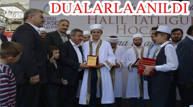 TATLIGÜL HOCA ÖLÜM YIL DÖNÜMÜNDE ANILDI