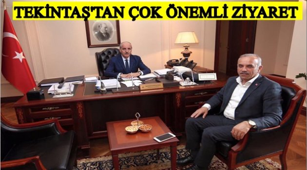 TEKİNTAŞ ANKARA&#039;DA KİMLERİ ZİYARET ETTİ