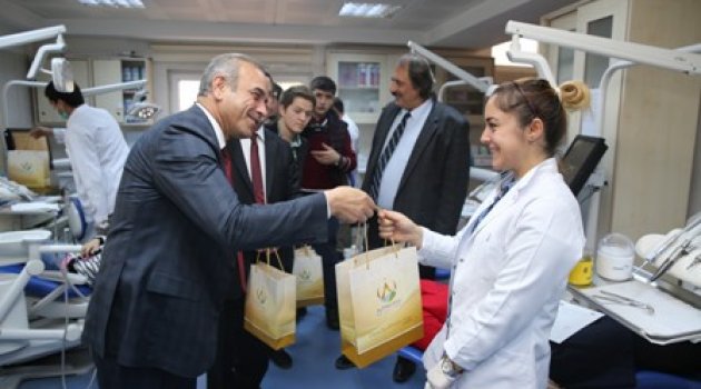 TEKİNTAŞ DİŞ HEKİMLERİNİ ZİYARET ETTİ