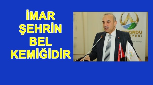 TEKİNTAŞ: MODERN ŞEHİRLER İMAR SAYESİNDE GERÇEKLEŞİYOR
