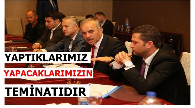 TEKİNTAŞ: SÖZ VERDİĞİMİZ PROJELER HAYATA GEÇECEKTİR