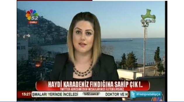 TV52 FINDIK İÇİN KESİNTİSİZ YAYINDA
