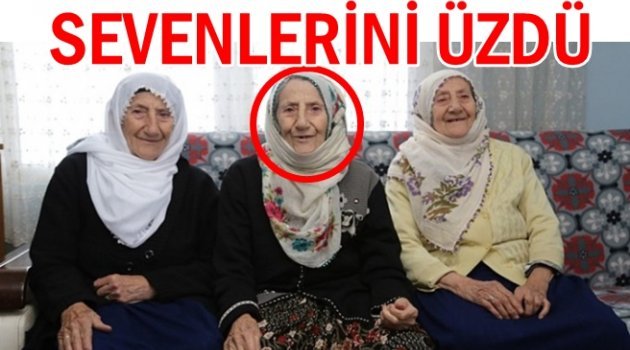 ÜÇÜZLERDEN HAYRİYE SARI YAŞAMINI KAYBETTİ