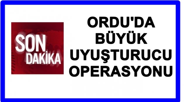 UYUŞTURUCUDAN 11 KİŞİ GÖZALTINA ALINDI