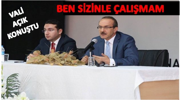 VALİ  KİMLERE MESAJ VERDİ