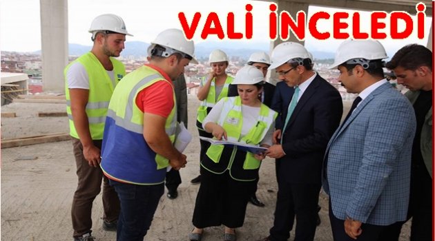 VALİ&#039;DEN ÇALIŞMALARI HIZLANDIRIN TALİMATI