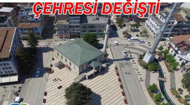 YALI CAMİ BAHÇESİ YENİDEN DÜZENLENDİ
