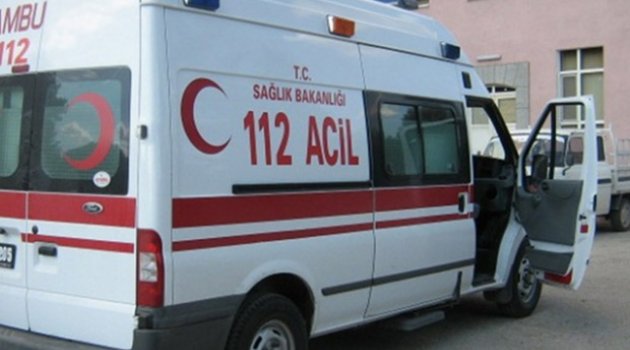 YAŞLI ADAMI ÖLÜM MERDİVENDE YAKALADI