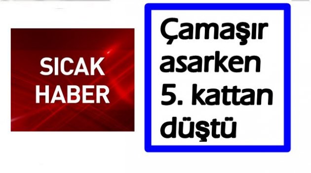 YAŞLI KADIN KURTARILAMADI