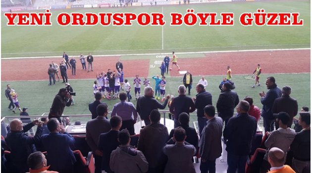 YENİ ORDUSPOR VAN ENGELİNİ TEK GOLLE AŞTI: 1-0