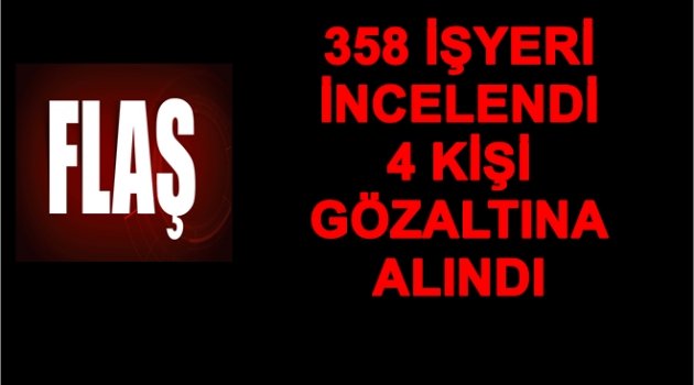 YENİ YIL ÖNCESİ DEV OPERASYON