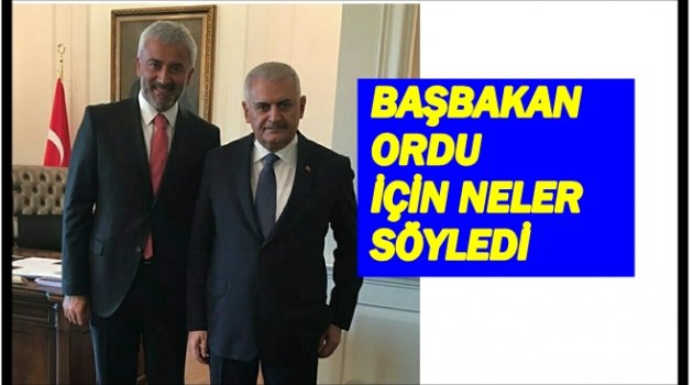 YILMAZ BAŞBAKAN&#039;LA GÖRÜŞTÜ
