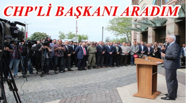 YILMAZ CHP&#039;Lİ BAŞKANA NE GÖNDERDİ