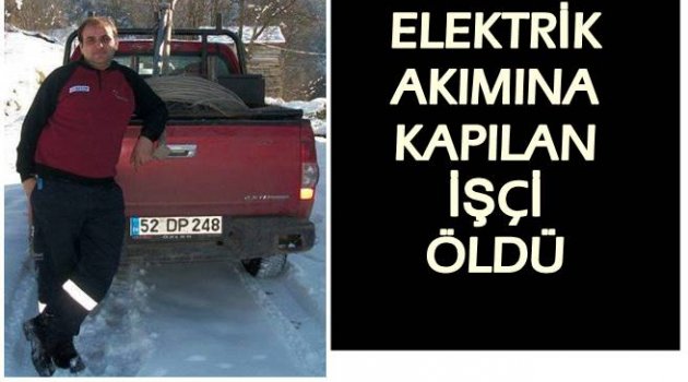 YİNE İŞ KAZASI YİNE ÖLÜM