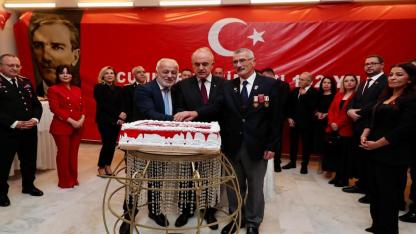 Cumhuriyet Coşkusu Ordu’da Resepsiyonla Taçlandı