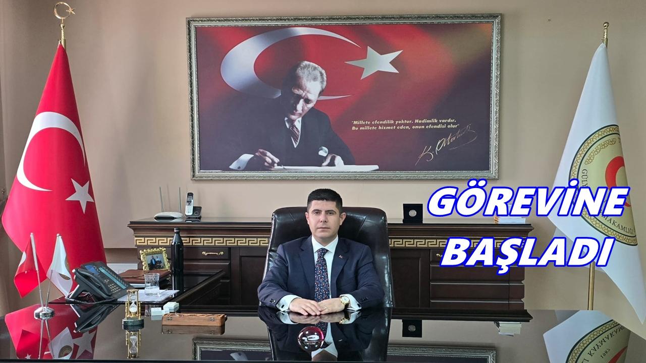 Gülyalı’nın Yeni Kaymakamı Mehmet Zortul Görevine Başladı