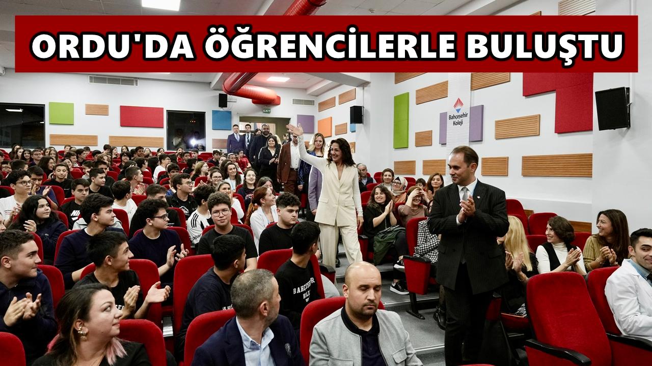 Meltem Cumbul, Ordu-Giresun’da Öğrencilerle Buluştu!