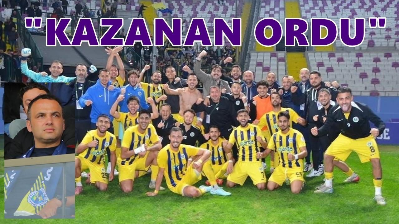 Başkan Kibar: “Kazanan Ordu olmuştur”