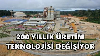 Çimentonun 200 yıllık üretim teknolojisi değişiyor