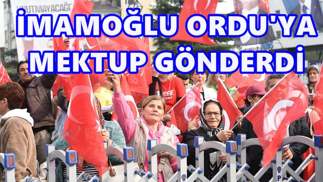 Ekrem İmamoğlu&#039;nun Ordululara Gönderdiği Mektup Okundu