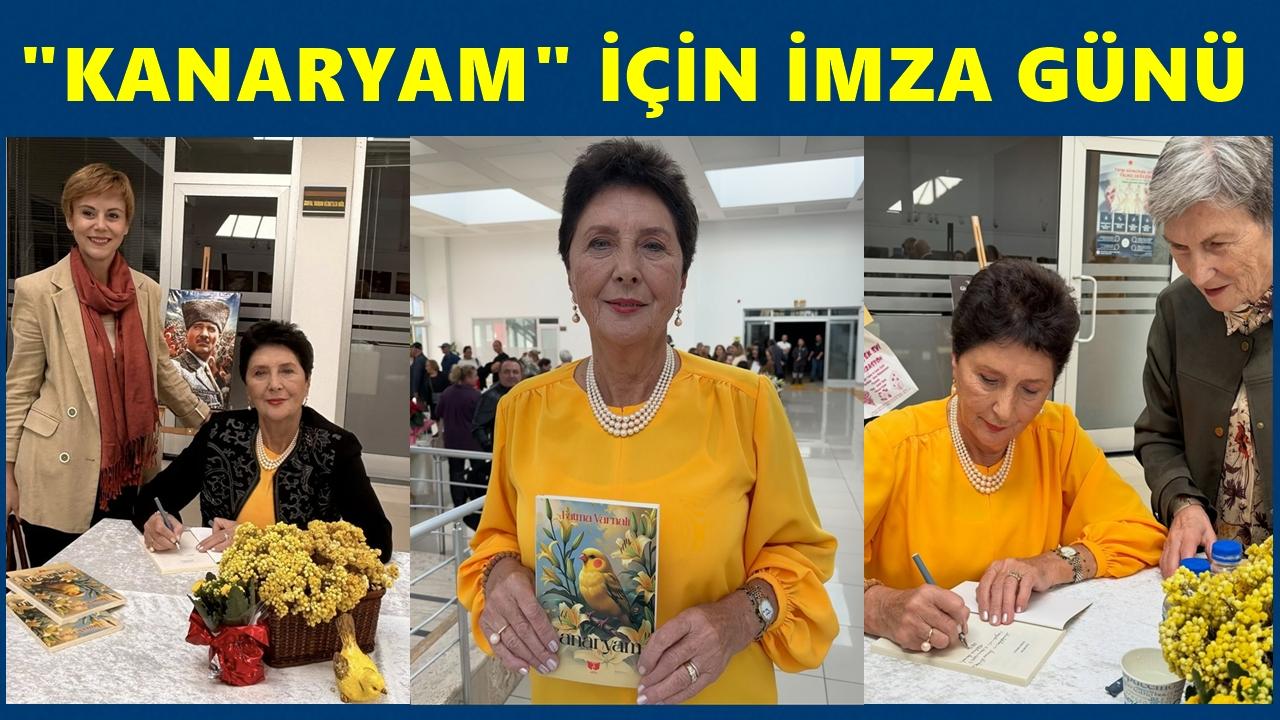 Fatma Varnalı “Kanaryam” ile Okurlarıyla Buluştu