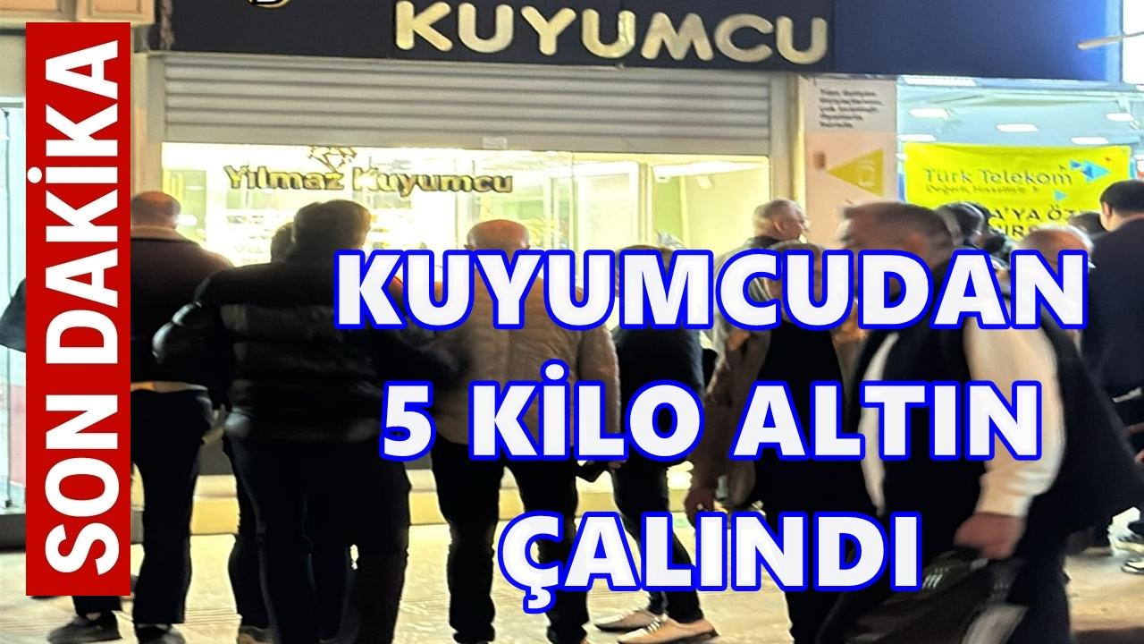 Fatsa’da Kuyumcu Soygunu: 5 Kilo Altın Çalındı