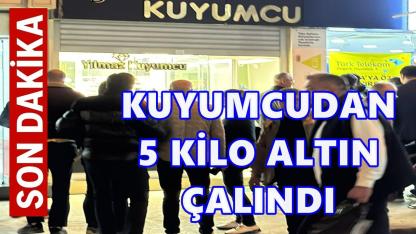 Fatsa’da Kuyumcu Soygunu: 5 Kilo Altın Çalındı