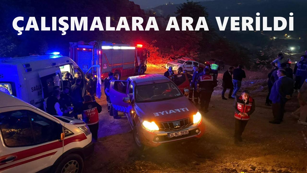 Fatsa’daki taş ocağı göçüğünde arama çalışmalarına ara verildi