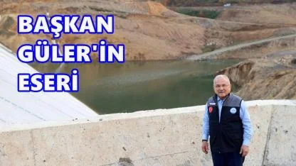 Korgan Barajı su tutmaya başladı