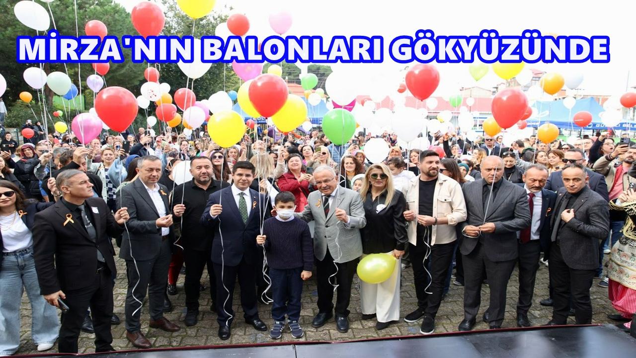 Küçük Mirza’nın Lösemiyi Yenme Sevinci Gökyüzüne Taşındı