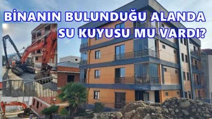 Ordu’da Zemini Kaydığı İçin Boşaltılan 5 Katlı Binanın Yıkımı Başladı
