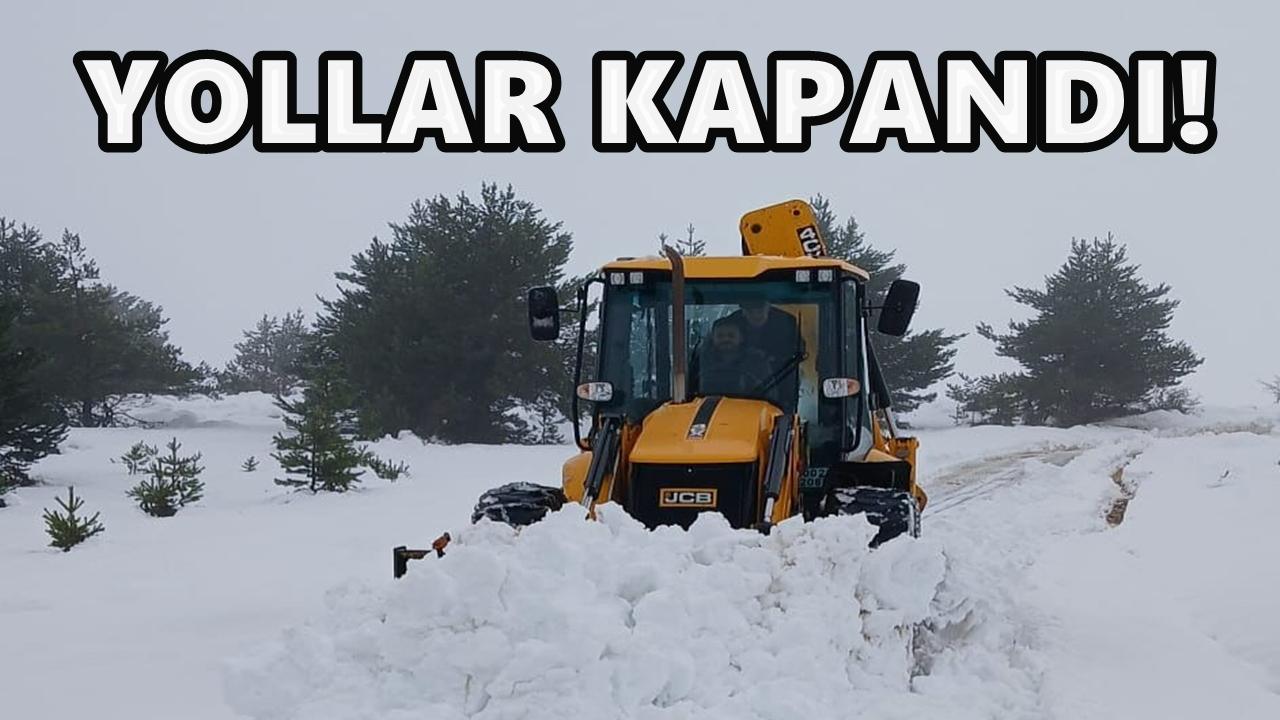 Ordu’nun Yüksek Kesimlerinde Kar Etkili Oldu: Onlarca Mahalle Yolu Kapandı