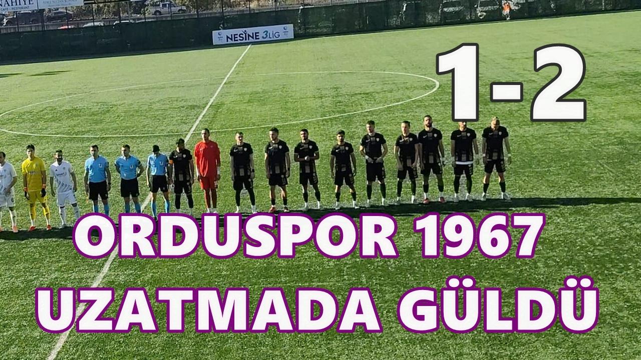 Orduspor 1967’den Çayeli’nde Uzatmada Hayati Galibiyet