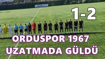 Orduspor 1967’den Çayeli’nde Uzatmada Hayati Galibiyet