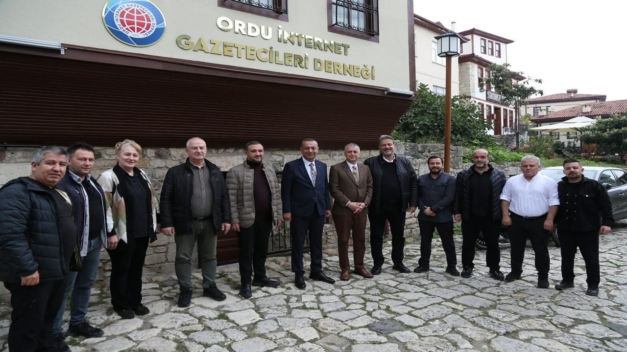 OTSO Başkanı Karlıbel’den İnternet Gazetecileri Derneği’ne Ziyaret