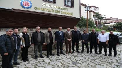 OTSO Başkanı Karlıbel’den İnternet Gazetecileri Derneği’ne Ziyaret
