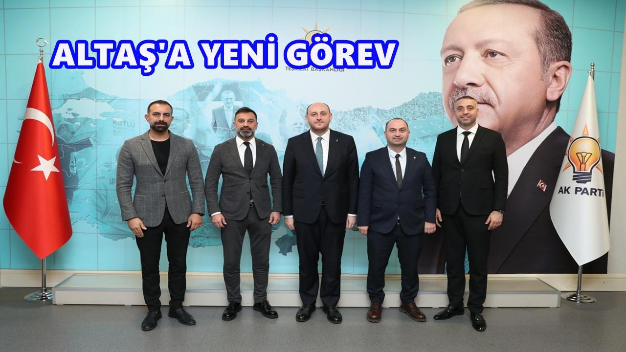 Selman Altaş’a Yeni Görev: AK Parti Batı Karadeniz İl Koordinatörü