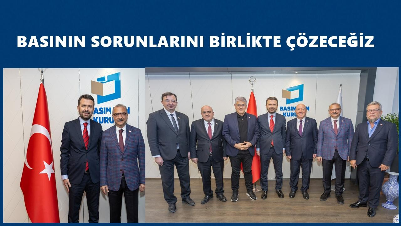 TGK Heyetinden BİK Genel Müdürü Abdülkadir Çay’a Ziyaret