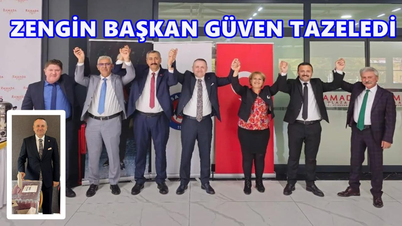 Türk Sağlık-Sen Ordu Şubesi’nde Fatih Galender Zengin Güven Tazeledi