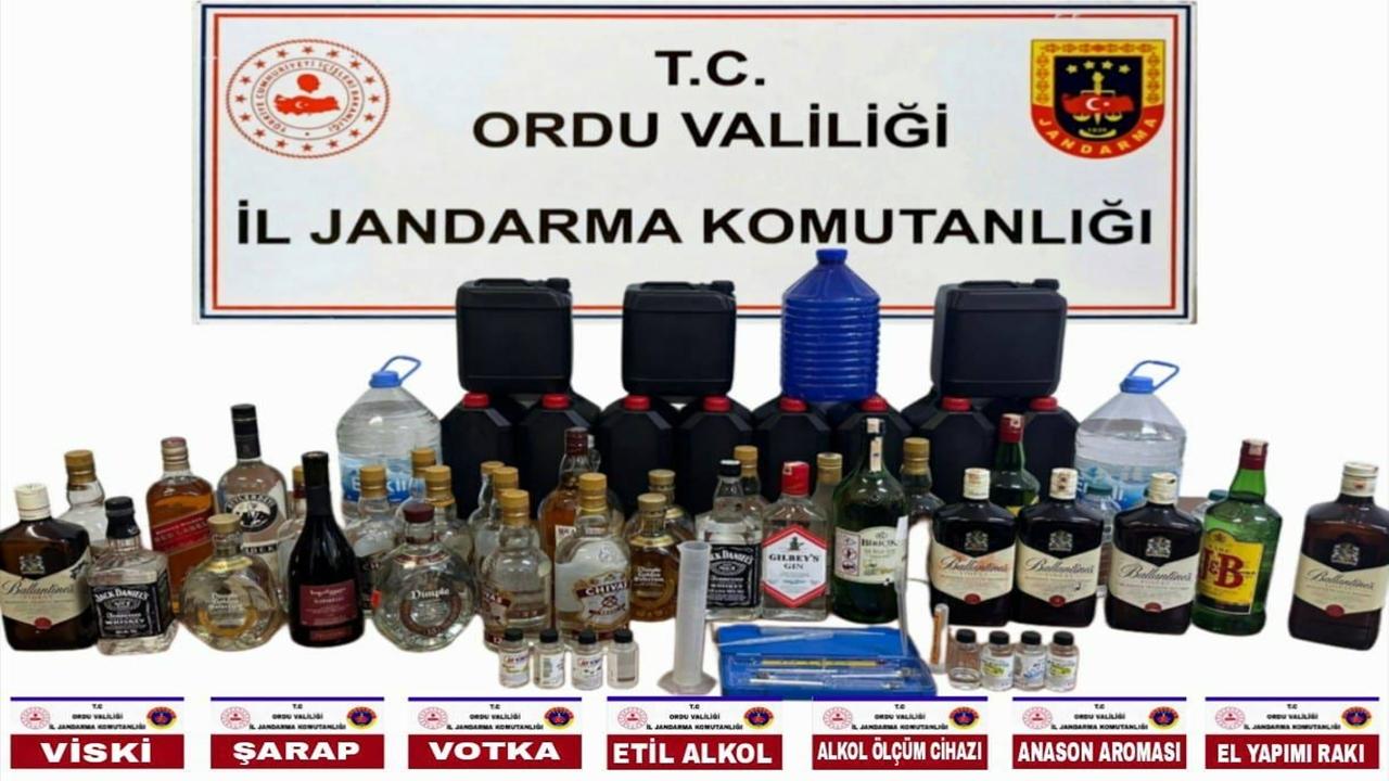 Yılbaşı Öncesi 9 Operasyon: 286 Litre Kaçak ve Sahte Alkol Ele Geçirildi