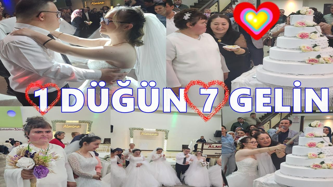 1 Düğün 7 Gelin: 7 Özel Birey İçin Unutulmaz Düğün